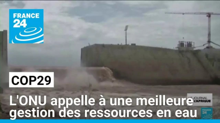 COP 29 : l’ONU appelle à une meilleure gestion des ressources en eau • FRANCE 24