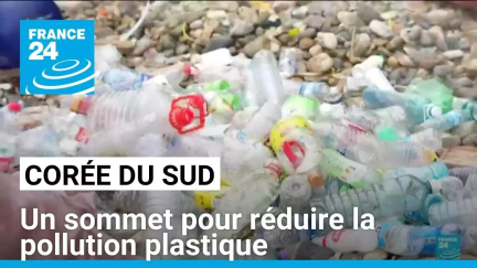 Corée du Sud : un sommet pour réduire la pollution plastique • FRANCE 24