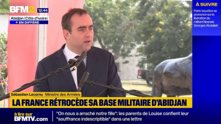 Côte d'Ivoire: Lecornu rappelle que "la France transforme sa présence, mais ne disparaît pas"