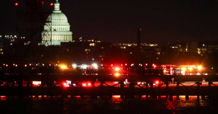 Crash à Washington DC d’un avion commercial entré en collision avec un hélicoptère militaire