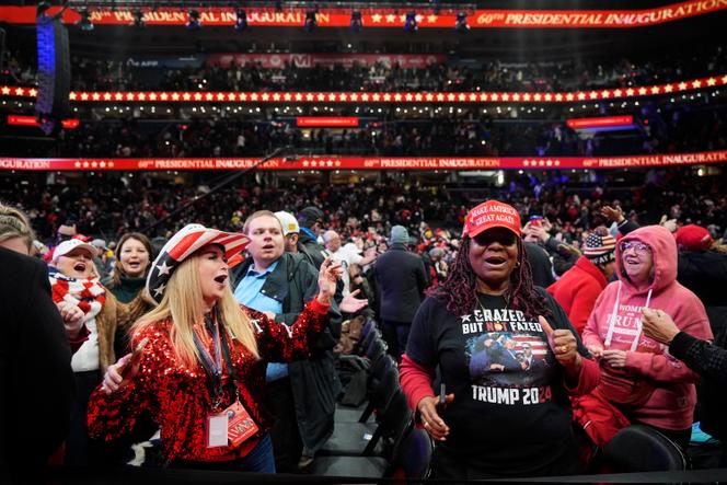 Dans la Capital One Arena, la ferveur du peuple MAGA : « C’est historique et c’est la volonté de Dieu »