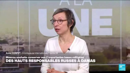 De hauts responsables russes reçus à Damas, une première depuis la chute d'Assad • FRANCE 24