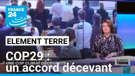 Début des négociations sur le plastique après une COP29 décevante • FRANCE 24