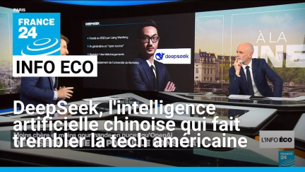 DeepSeek, l'intelligence artificielle chinoise qui fait trembler la tech américaine • FRANCE 24