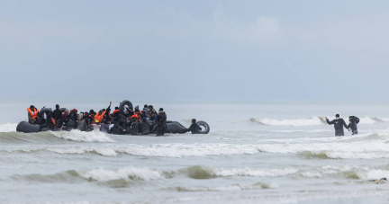 Détroit du Pas-de-Calais : 107 migrants secourus le jour de Noël