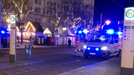 DIRECT. "Attentat" en Allemagne: au moins un mort et 68 blessés sur un marché de Noël