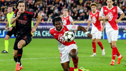 DIRECT. Monaco-Benfica: des occasions de part et d'autre mais toujours pas de but