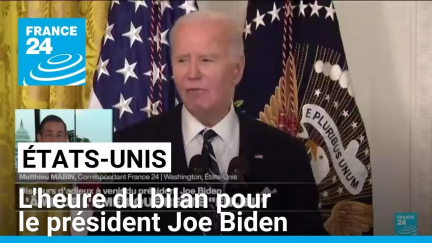 Discours d'adieu du président américain Joe Biden attendu ce mercredi • FRANCE 24