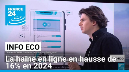 Discours de haine, racisme, homophobie... La haine en ligne en hausse de 16% en 2024 • FRANCE 24