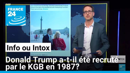 Donald Trump a-t-il été recruté par le KGB ? Voici ce que l’on sait • FRANCE 24