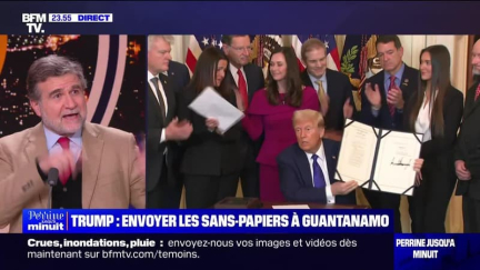 Donald Trump : envoyer les sans-papiers à Guantanamo - 29/01