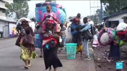 DR Congo: Goma's airport evacuated as M23 rebels close in on the city