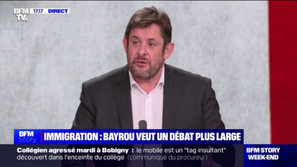 Droit du sol: "Je n'ai pas envie, pour répondre à l'hystérie du moment, de remettre en cause ce qui fonde le creuset républicain", affirme François Kalfon (PS)