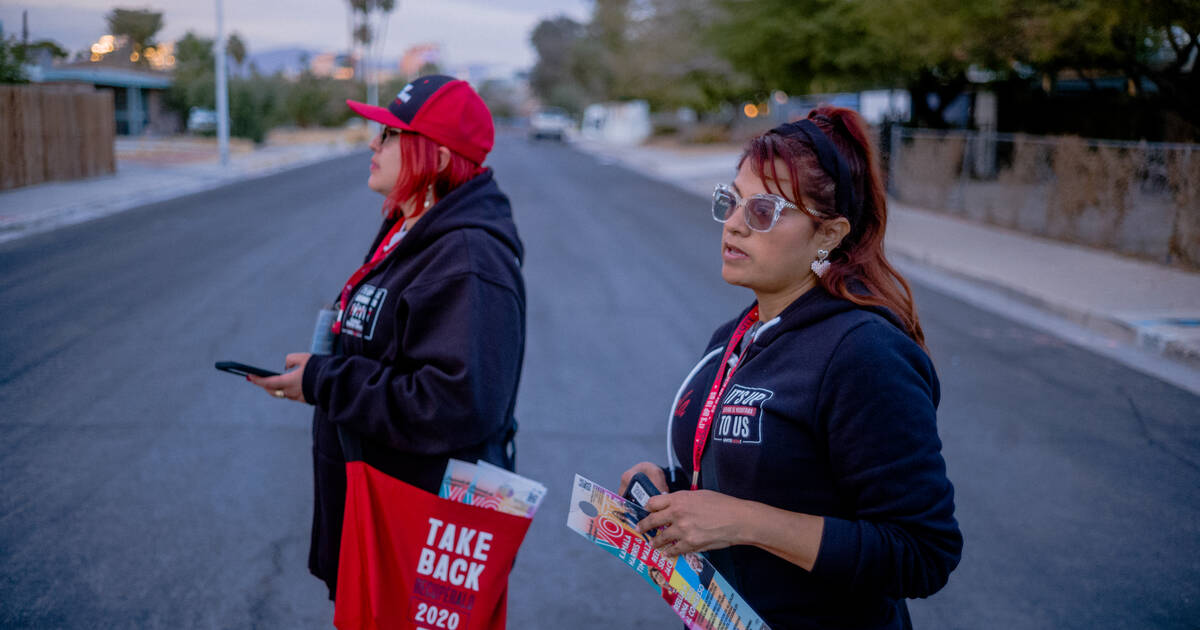 Elections américaines 2024 : à Las Vegas, l’ultime chasse au «déclic» des derniers indécis