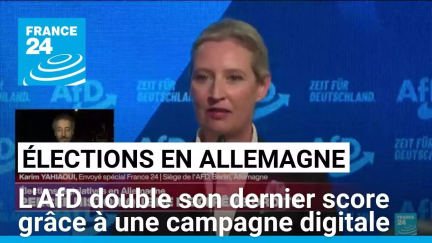 Élections en Allemagne : l'AfD double son dernier score grâce à une campagne digitale