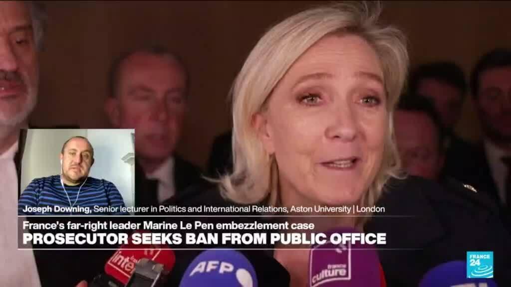 Embezzlement trial poses 'significant threat' to Le Pen's 2027 presidential run