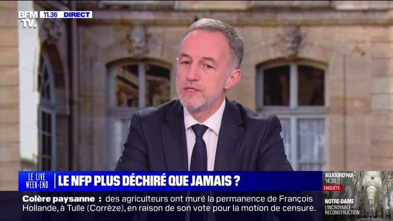 Emmanuel Grégoire: "Le PS n'attend ni consigne, ni ordre, ni amabilité de la part de Jean-Luc Mélenchon"