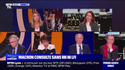 Emmanuel Macron consulte sans RN ni LFI - 09/12