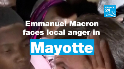 Emmanuel Macron faces local anger in Mayotte