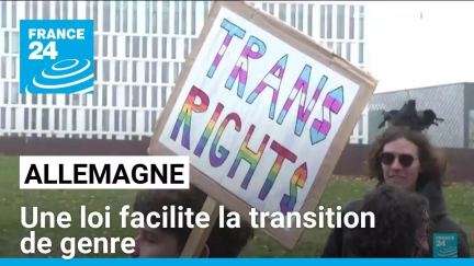 En Allemagne, une loi facilite la transition de genre • FRANCE 24