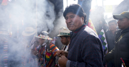 En Bolivie, Evo Morales, l’indéboulonnable cacique de la vie politique