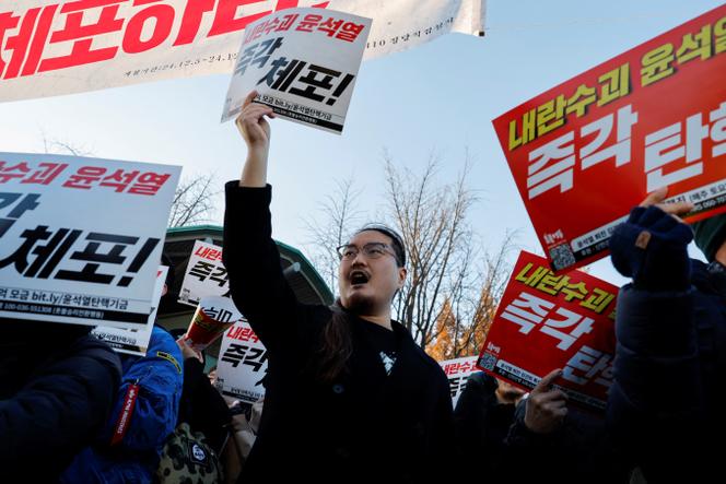 En Corée du Sud, les manifestants réclament l’arrestation de leur président, Yoon Suk Yeol