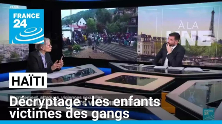 En Haïti, les enfants victimes des gangs • FRANCE 24