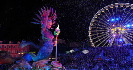 EN IMAGES - Pleins feux sur le carnaval de Nice