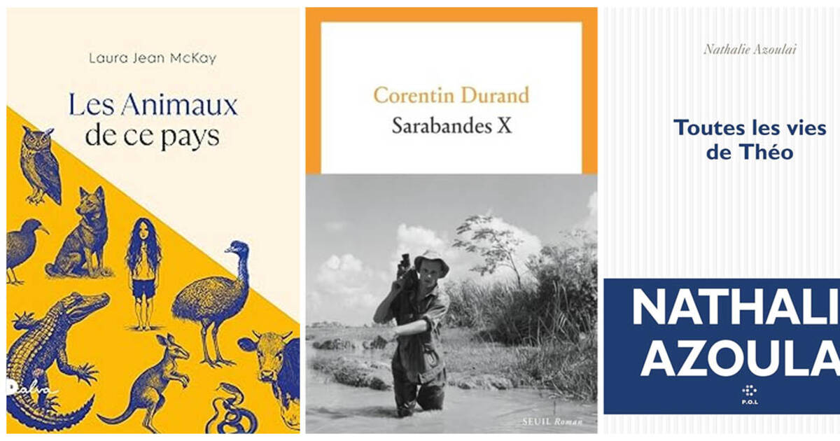 En librairies : Laura Jean McKay, Corentin Durand, Nathalie Azoulai