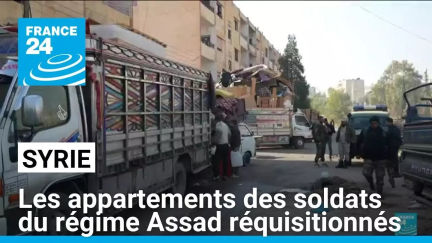 En Syrie, les appartements des soldats du régime Assad réquisitionnés • FRANCE 24