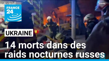 En Ukraine: au moins 14 morts dans des raids nocturnes russes • FRANCE 24