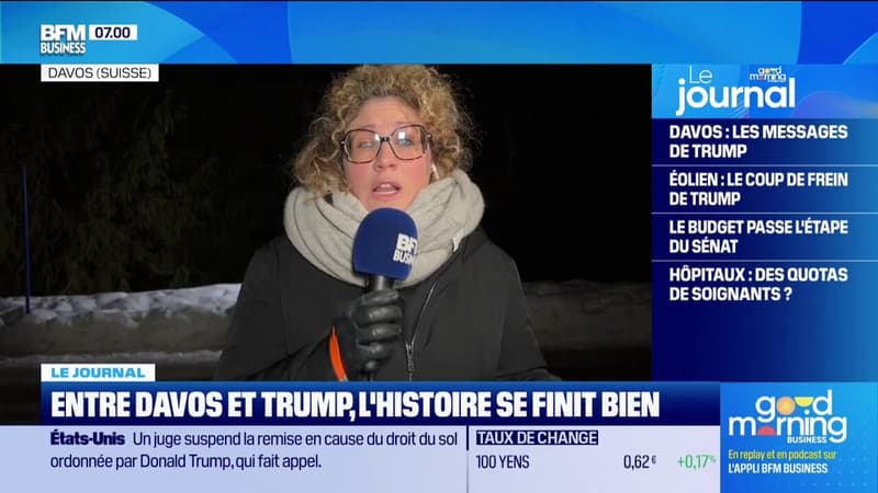 Entre Davos et Trump, l'histoire se finit bien