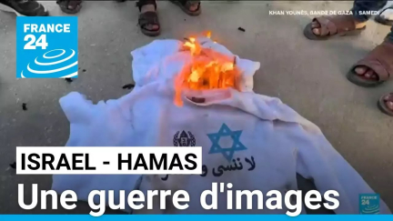 Entre Israël et le Hamas la guerre d'images bat son plein • FRANCE 24