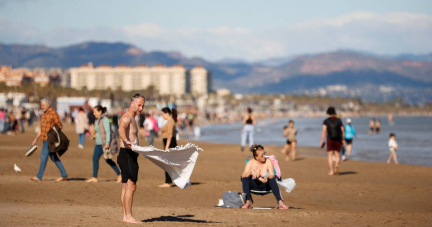 Espagne : avec 27 degrés, la ville de Valence a battu son record de chaleur pour un mois de janvier