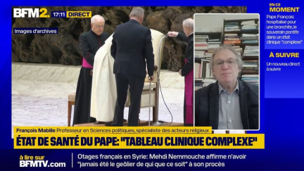 État de santé du Pape François: "Une dimension politique", souligne François Mabille