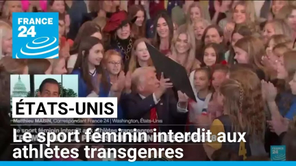 États-Unis : le sport féminin interdit aux athlètes transgenres avant le JO de 2028 • FRANCE 24