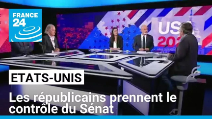 Etats-Unis : les républicains prennent le contrôle du Sénat • FRANCE 24