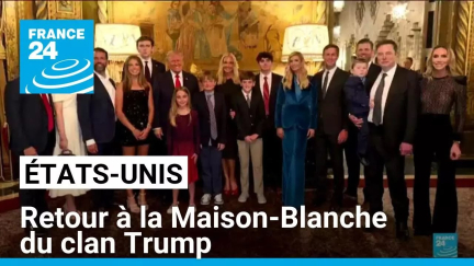 Etats-Unis : retour à la Maison-Blanche du clan Trump • FRANCE 24