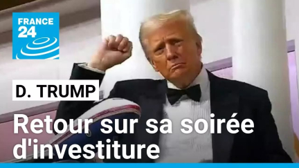 États-Unis : retour sur la soirée d'investiture de Donald Trump • FRANCE 24