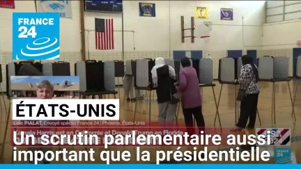 Etats-Unis : un scrutin parlementaire aussi important que la présidentielle • FRANCE 24