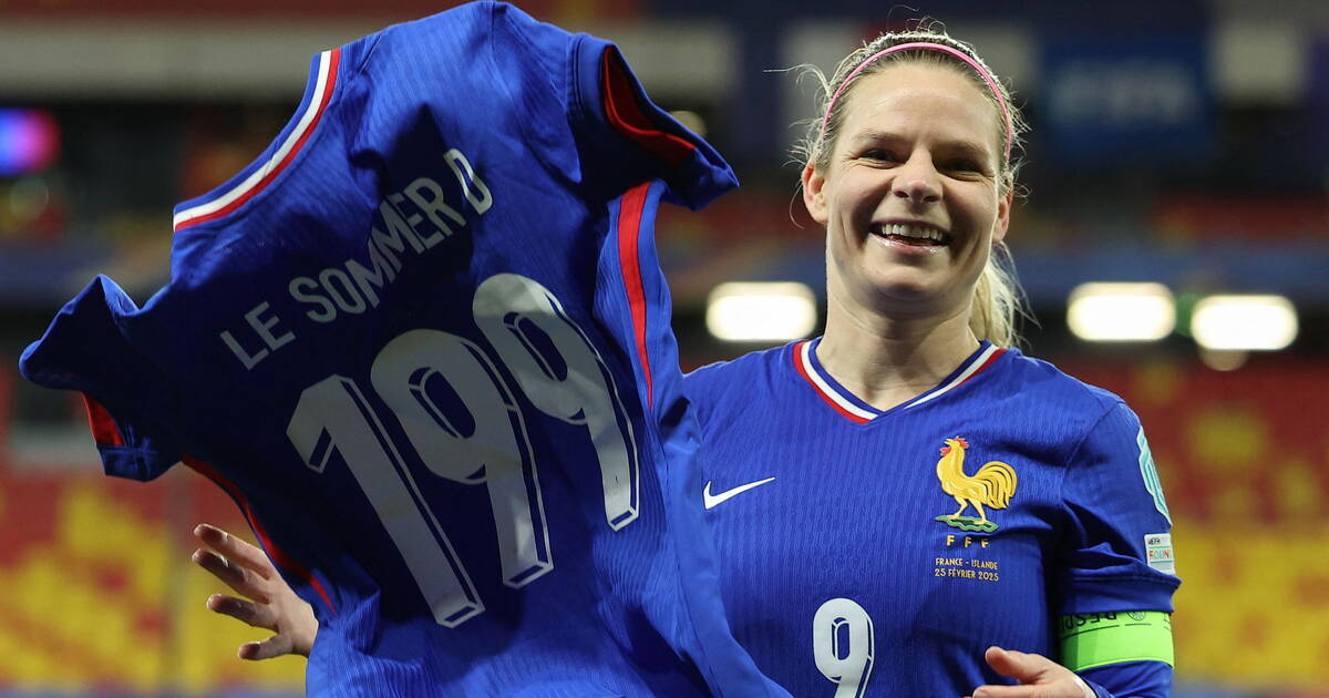 Eugénie Le Sommer bat le record de sélections en équipe de France et devient la footballeuse tricolore la plus capée