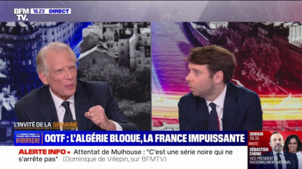 Expulsion des Algériens sous OQTF: "Nous ne pouvons pas ne pas trouver un terrain d'entente avec l'Algérie pour régler ce problème", réagit Dominique de Villepin