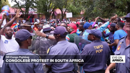 Eye on Africa - Congolese abroad protest against DR Congo conflict