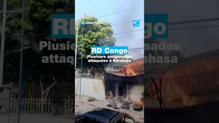 🇨🇩 RD Congo : plusieurs ambassades attaquées à #Kinshasa • FRANCE 24