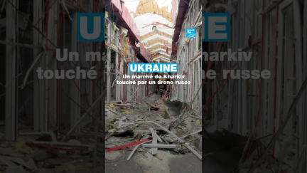 🇺🇦Ukraine : un marché de Kharkiv touché par un drone russe • FRANCE 24