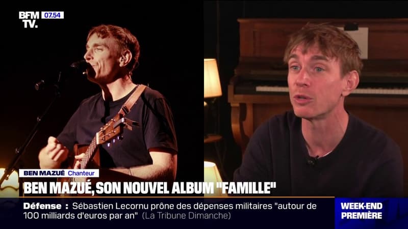 "Famille": Ben Mazué de retour avec un nouvel album