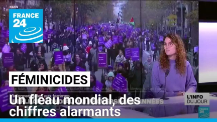 Féminicides : un fléau mondial, des chiffres alarmants et l'appel urgent à l'action • FRANCE 24