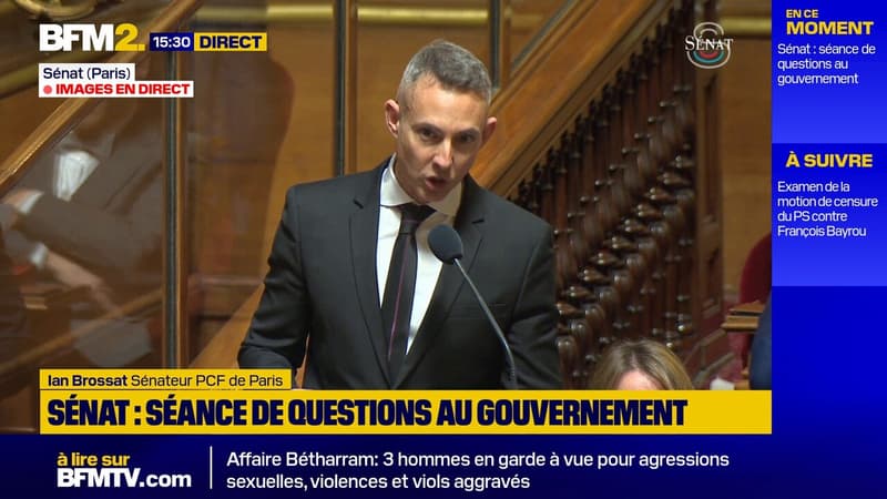 Ferrand au Conseil constitutionnel: Ian Brossat alerte sur "l'abstention complice" de députés RN