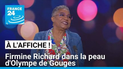 Firmine Richard dans la peau d'Olympe de Gouges • FRANCE 24