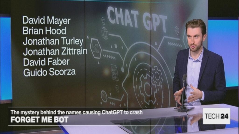 Forget me bot: Mystery behind the names causing ChatGPT to crash